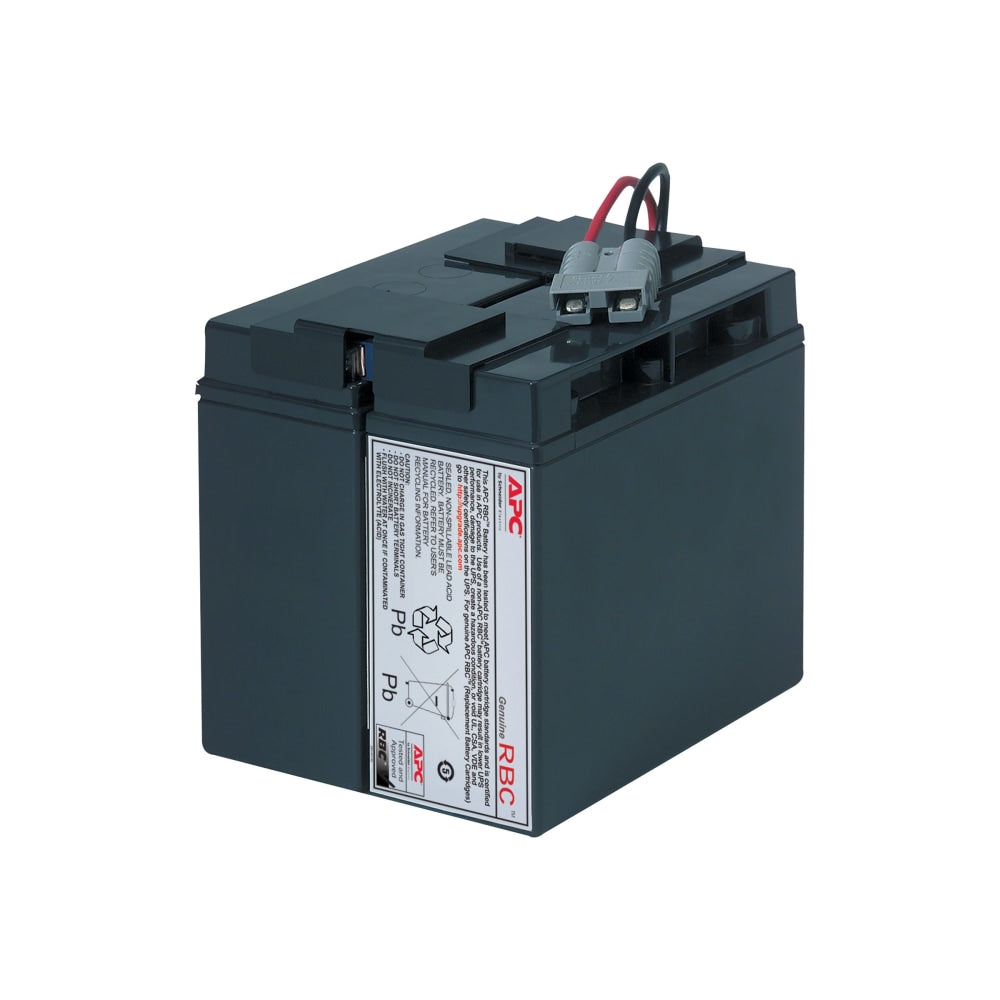 APC Replacement Battery Cartridge #7 - UPS battery - 1 x battery - lead acid - black - for P/N: SMT1500C, SMT1500I-AR, SMT1500IC, SMT1500NC, SMT1500TW, SUA1500ICH-45, SUA1500-TW