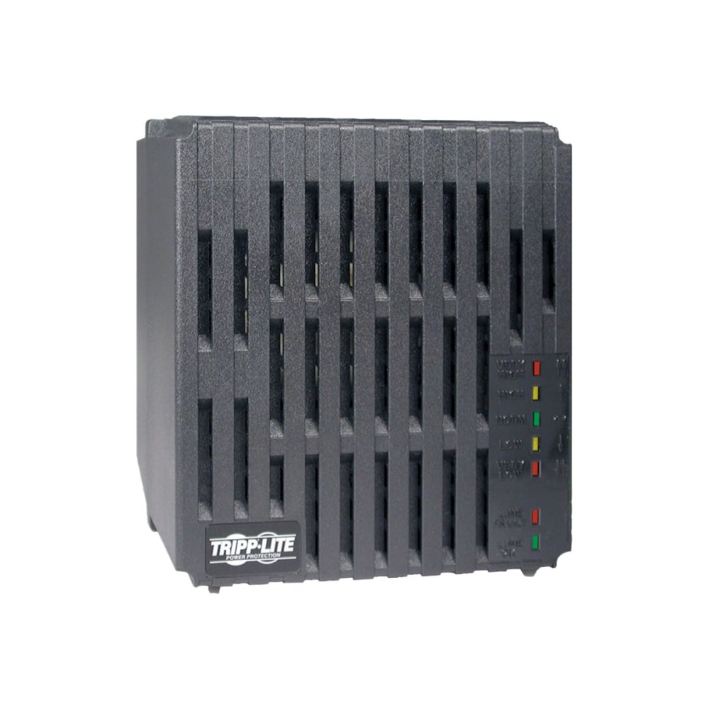 Tripp Lite 1200W Line Conditioner w/ AVR / Surge Protection 120V 10A 60Hz 4 Outlet 7ft Cord Power Conditioner - Line conditioner - AC 120 V - 1200 Watt - output connectors: 4