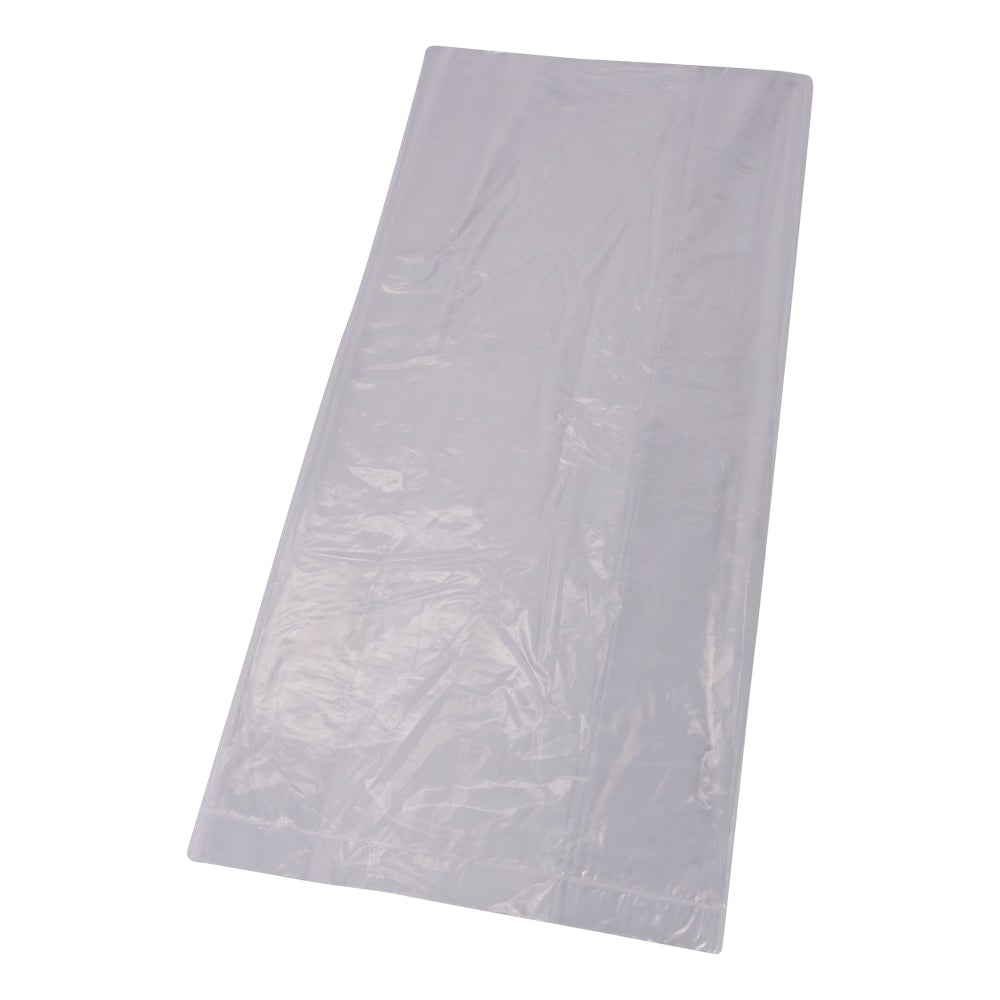 Heritage High-Clarity LLDPE Food Bags, 21inx 6inx 35in, Clear, Case Of 500 Bags