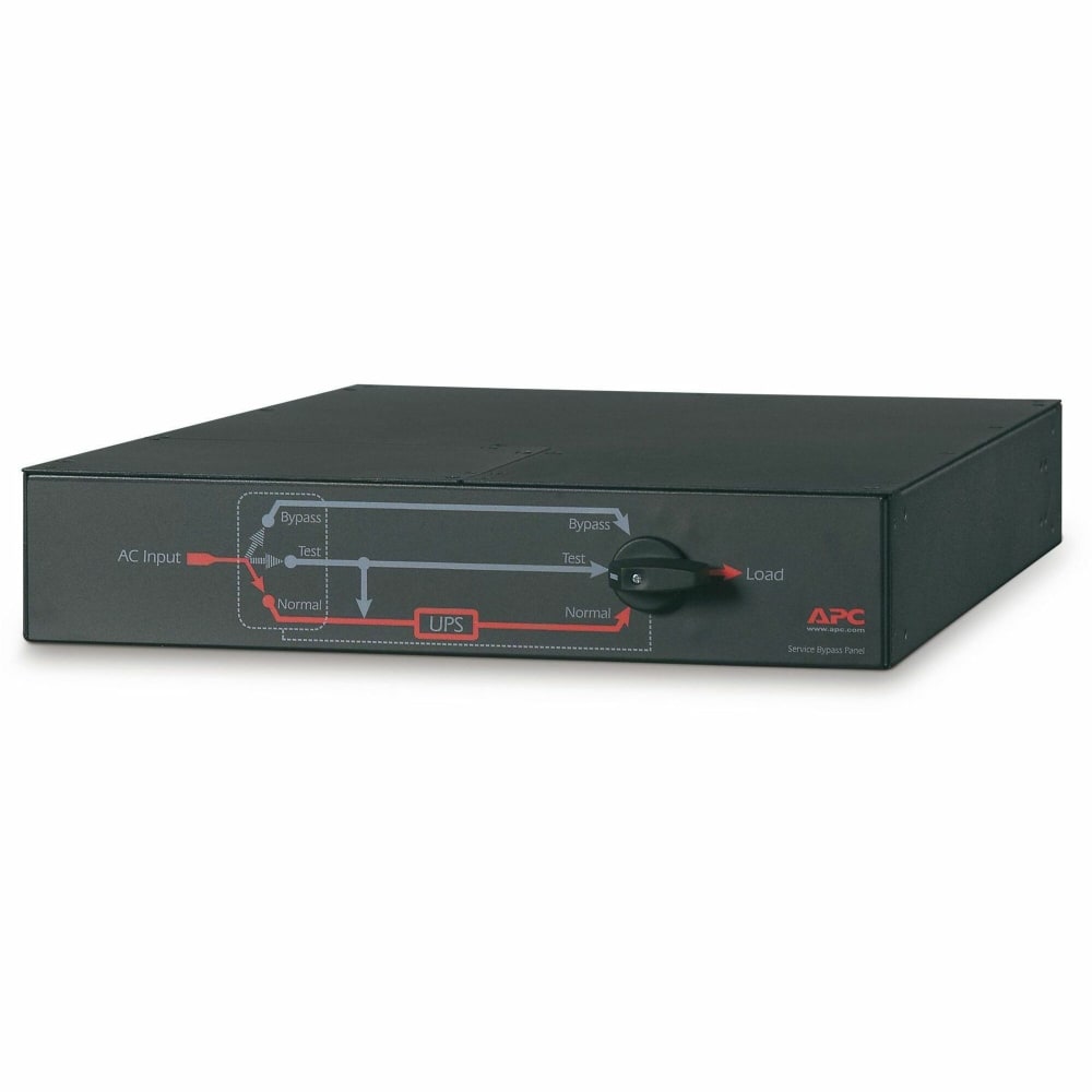 APC 19in Rack Mountable 24A Maintenance Bypass Panel - 5000VA