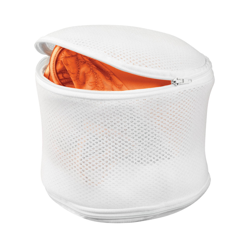 Honey-Can-Do Bra Laundry Bags, 6 7/8in, White, Pack Of 2