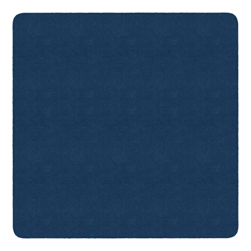 Flagship Carpets Americolors Area Rug, Square, 6ft x 6ft, Royal Blue