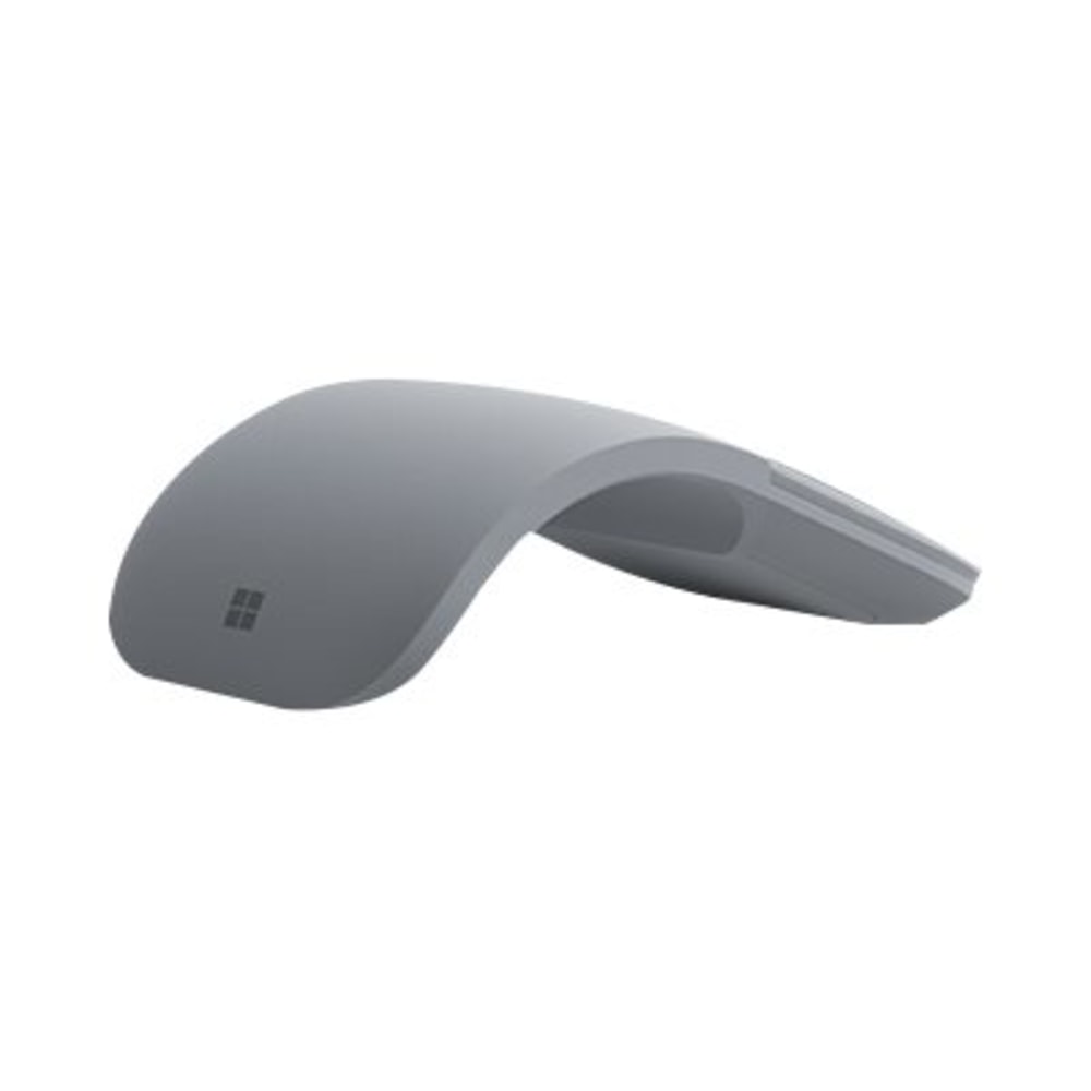 Microsoft Surface Arc Mouse - Mouse - optical - 2 buttons - wireless - Bluetooth 4.1 - light gray - demo, commercial