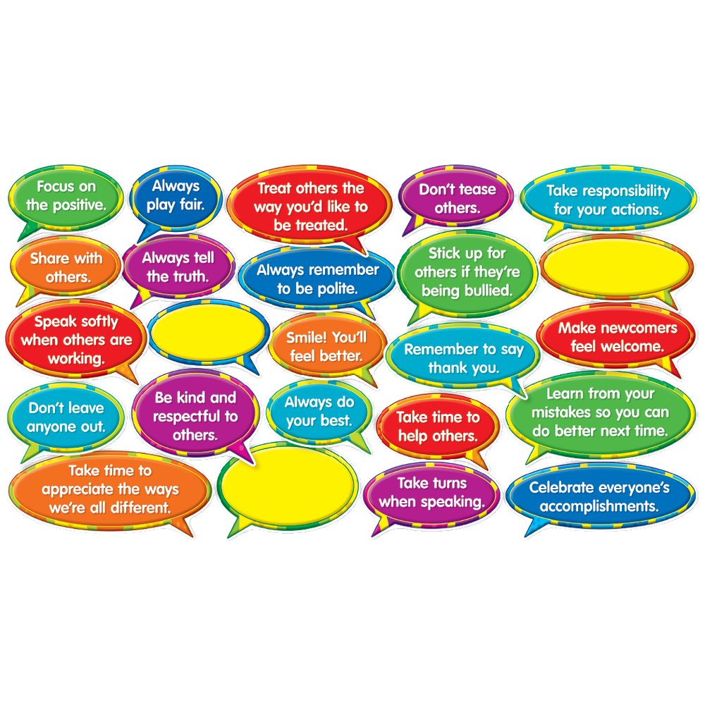 Scholastic Teachers Friend Good Character Quotes Mini Bulletin Board Set, Pre-K - Grade 5