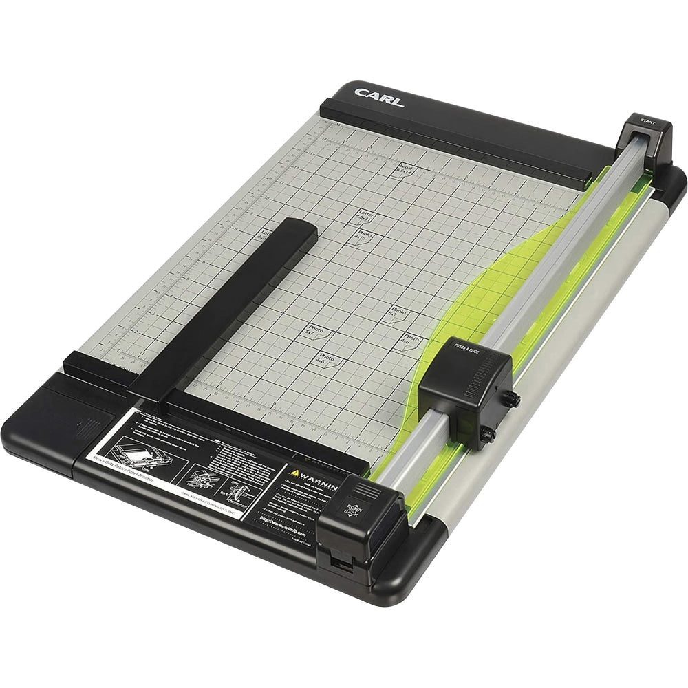 Carl DC-220 Heavy-Duty Rotary Paper Trimmer, 15in