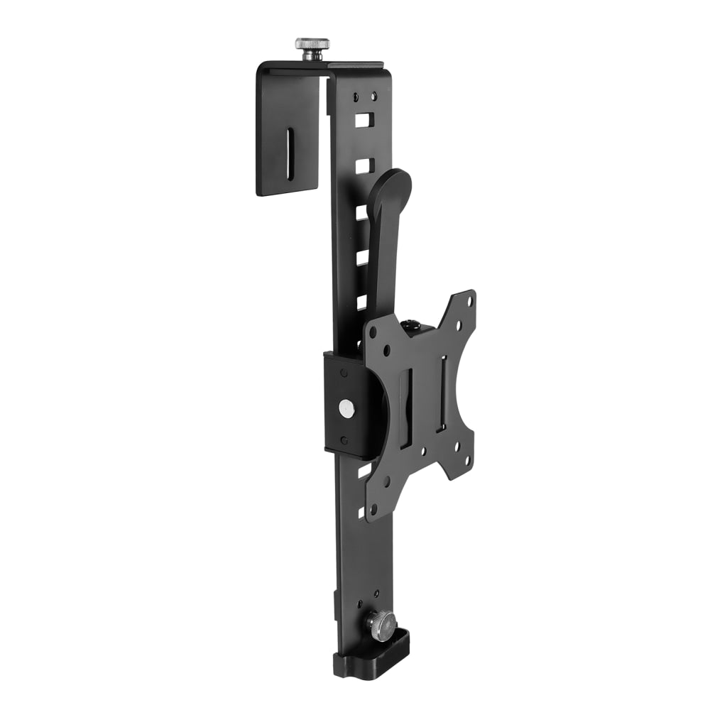 Mount-It! Over Cubicle Monitor Mount Hanger, 16inH x 4inW x 5inD, Black