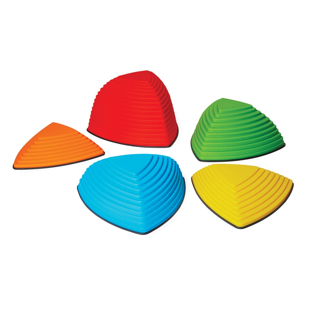 GONGE Hilltops Balancing Toys, Assorted Colors, Set Of 5 Toys