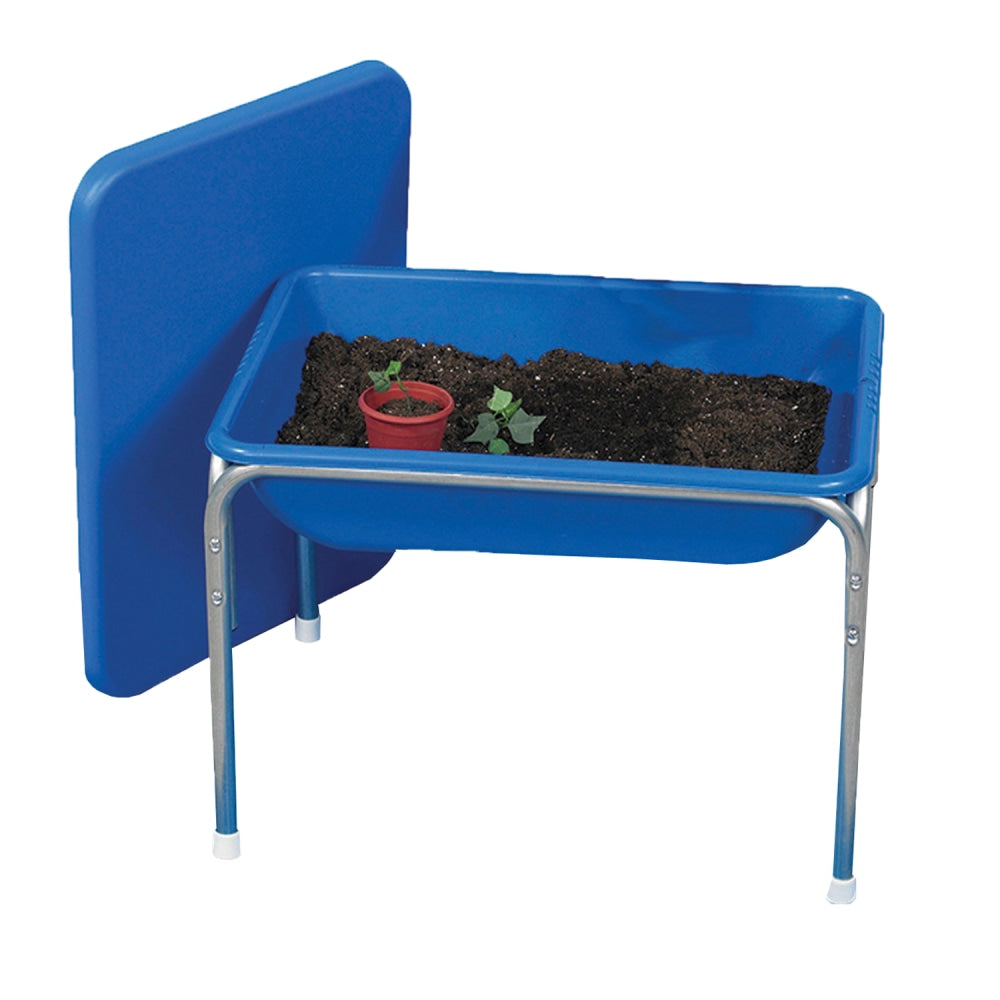 Childrens Factory Small Sensory Table And Lid Set, Blue/White, 29inH x 21inWx 6 1/2inD