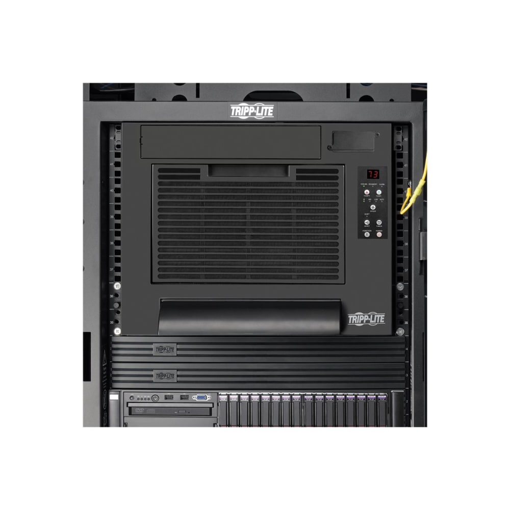 Tripp Lite Rackmount Cooling Unit Air Conditioner 7K BTU 2.0kW 120V 60Hz - Rack air-conditioning cooling system - AC 120 V - black - 8U