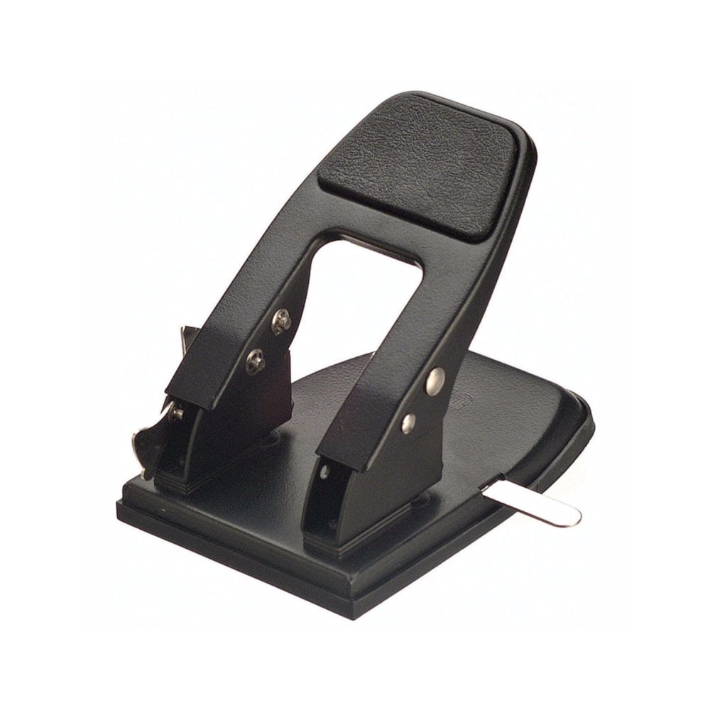 Office Depot Brand Heavy-Duty 2-Hole Punch, Black