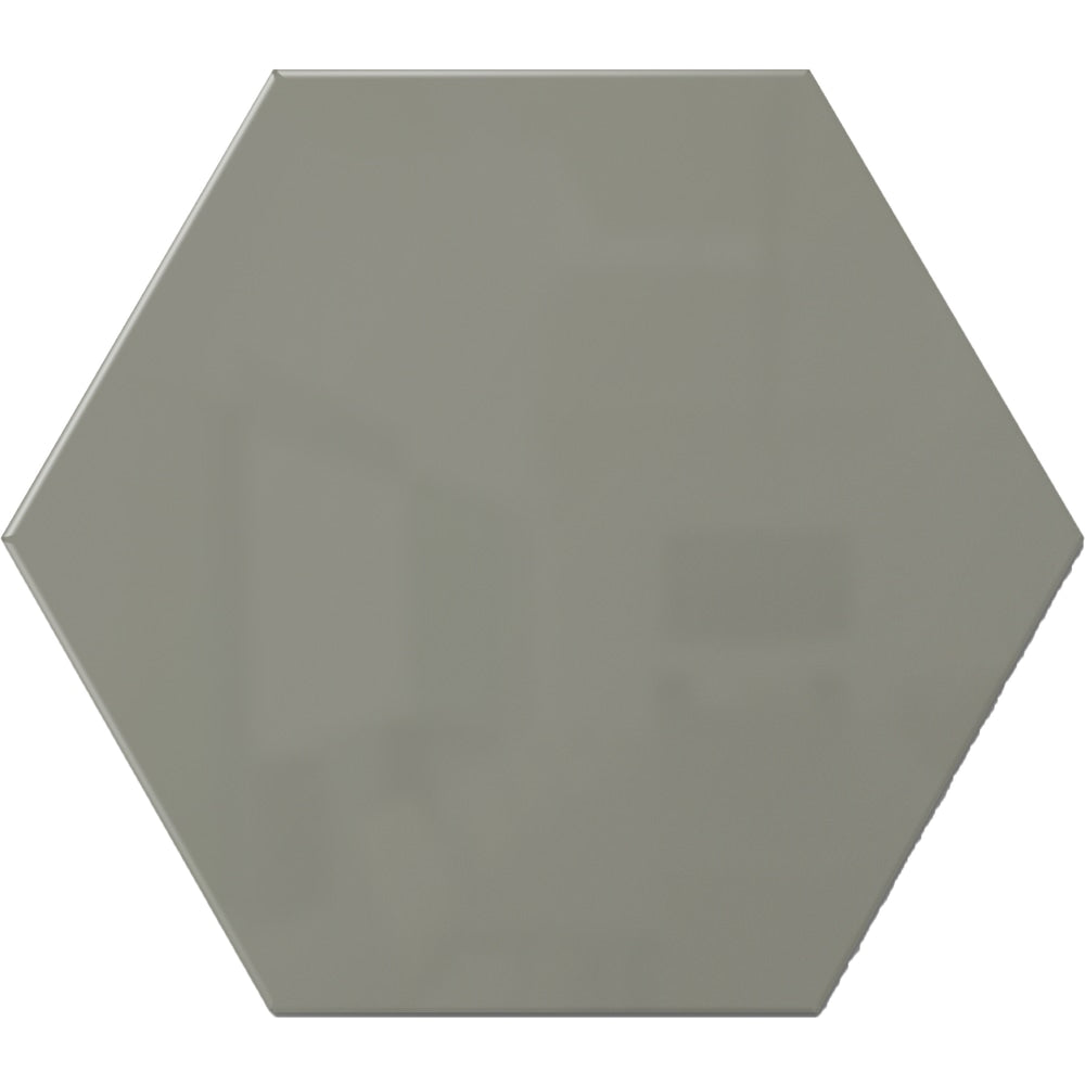 Ghent LINK Hex Premium Magnetic Marker Board, 18inH x 21inW, Gray