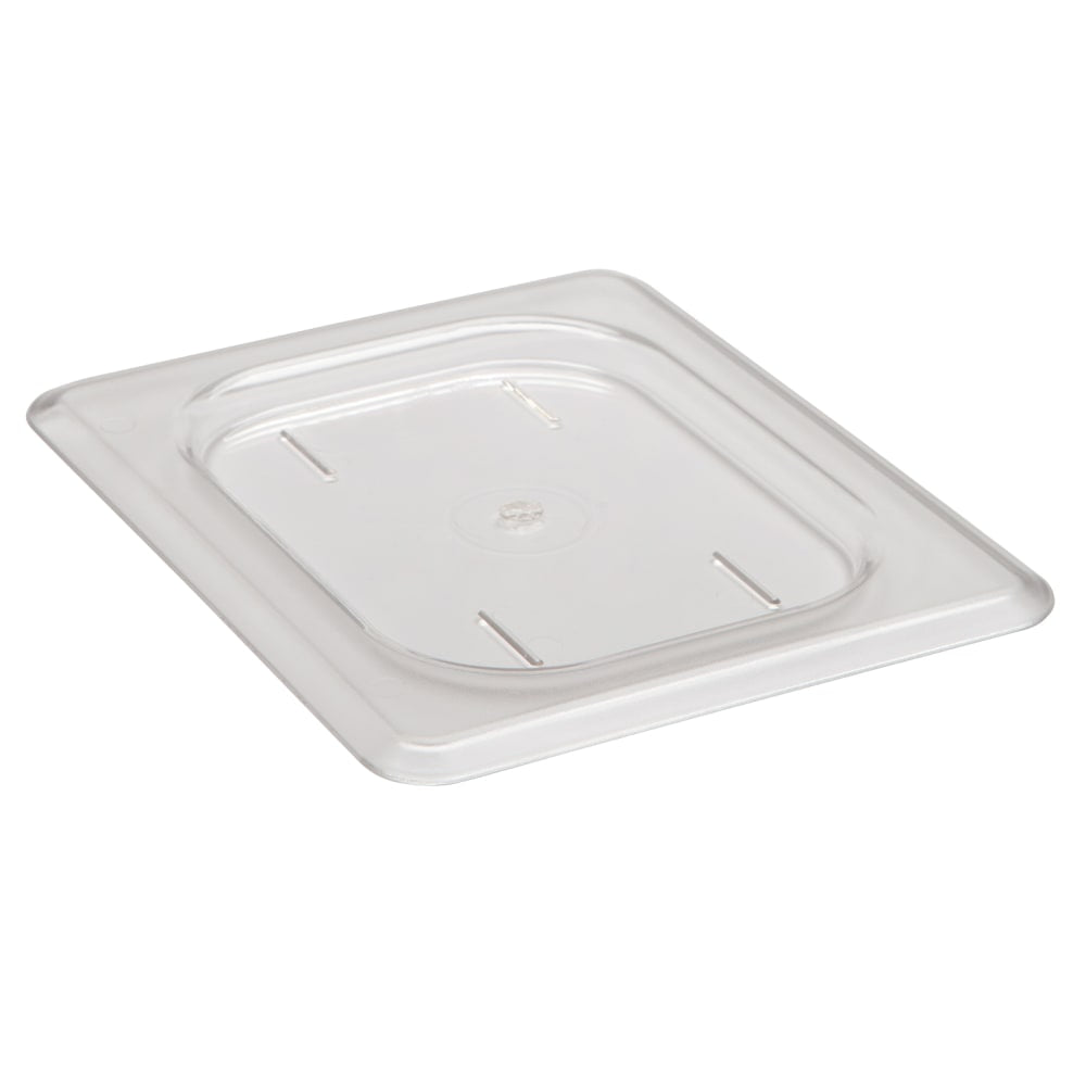 Cambro Camwear 1/8 Flat Food Pan Lids, Clear, Set Of 6 Lids