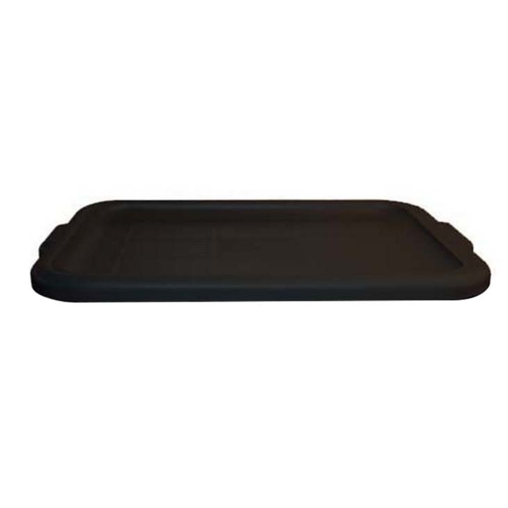 Winco Bus Tub Lid, 1inH x 16inW x 21-7/8inD, Black