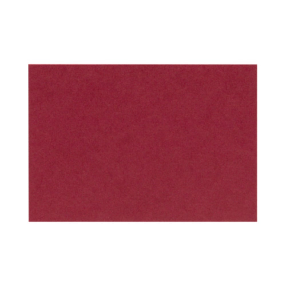 LUX Flat Cards, A2, 4 1/4in x 5 1/2in, Garnet Red, Pack Of 50