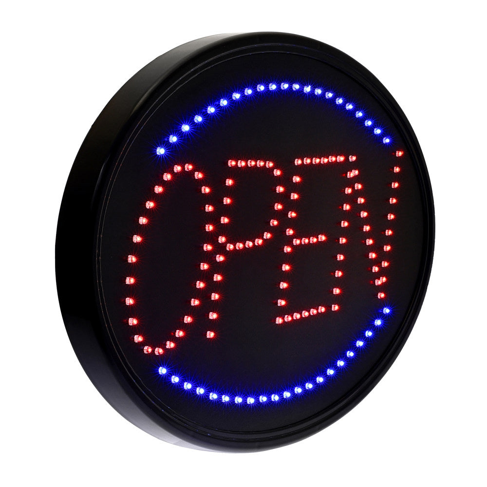 Alpine LED Sign, 14in x 23in x 1in, Open, 12W