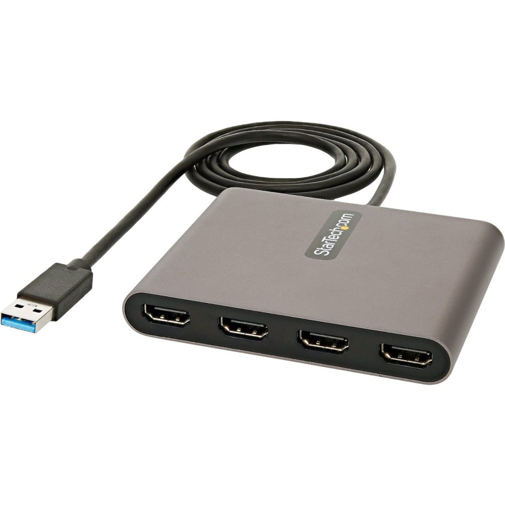 StarTech.com USB 3.0 To 4 HDMI Adapter / External Video And Graphics Card