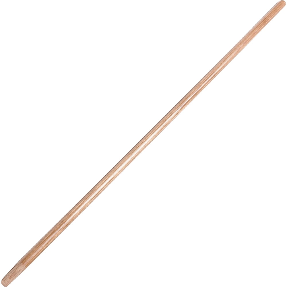 Ettore Floor Squeegee Wooden Pole Handle - 54in Length - 1in Diameter - Natural - Wood - 1 Each