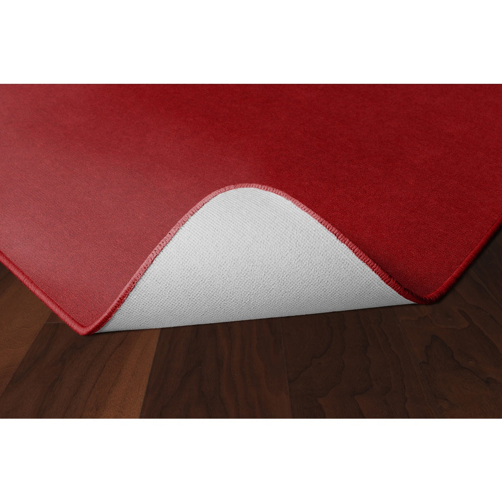 Flagship Carpets Americolors Rug, Rectangle, 7ft 6in x 12ft, Rowdy Red