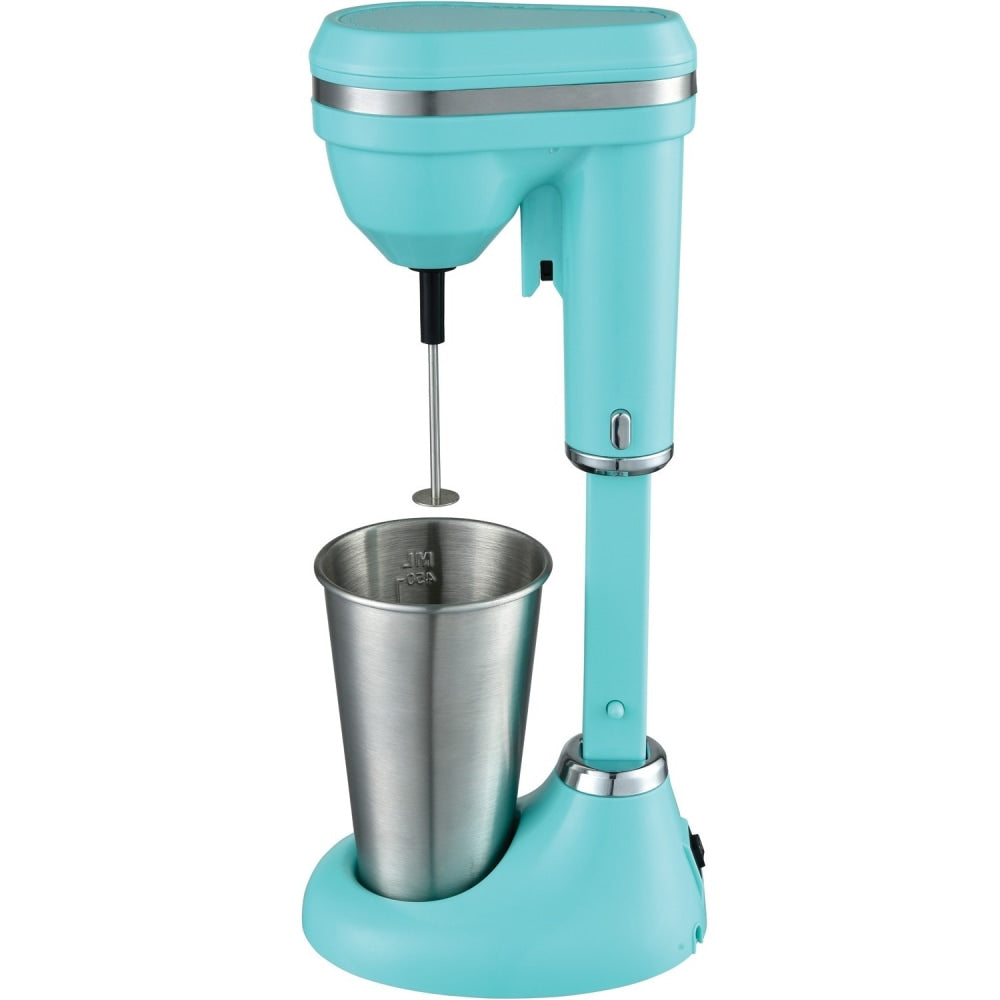 Brentwood SM-1200B 15oz Classic Milkshake Maker, Turquoise - 15 oz - 100 W - Turquoise