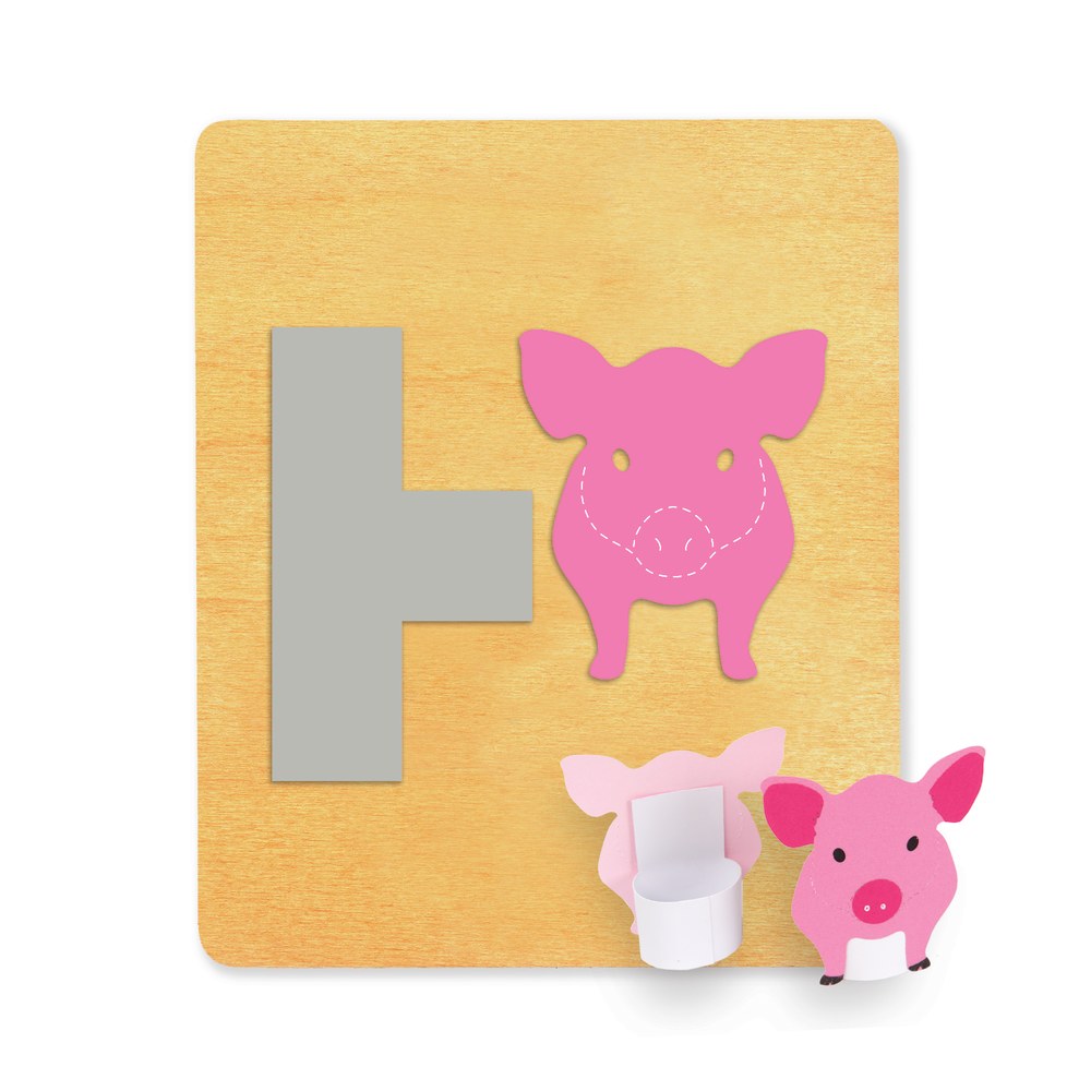 Ellison SureCut Die, Pig Finger Puppet