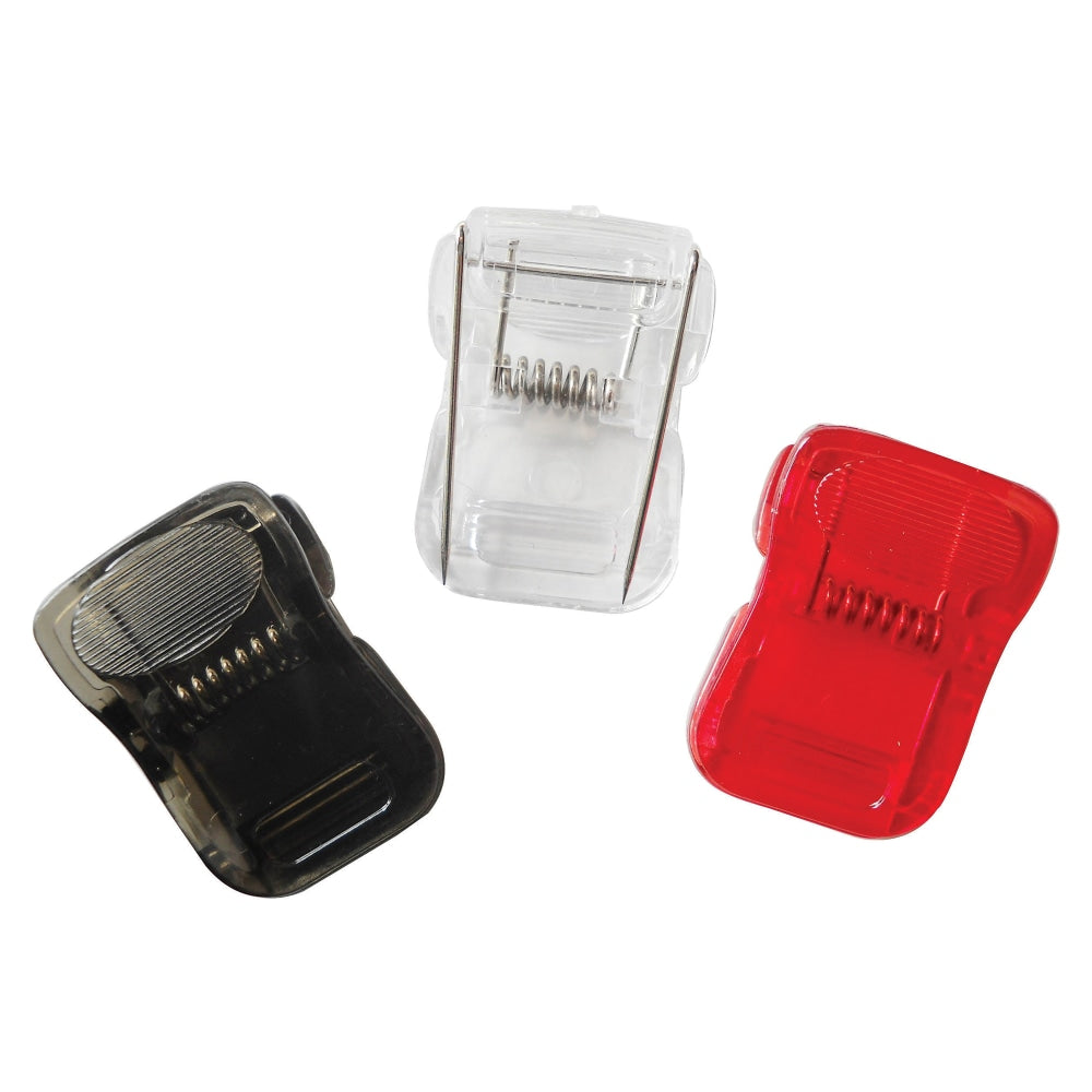 Office Depot Brand Cubicle Clips, Assorted Colors, Box Of 24