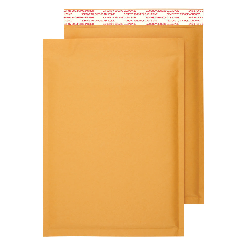 Office Depot Brand Self-Sealing Bubble Mailers, Size 5, 10 1/2in x 15in, Pack Of 12