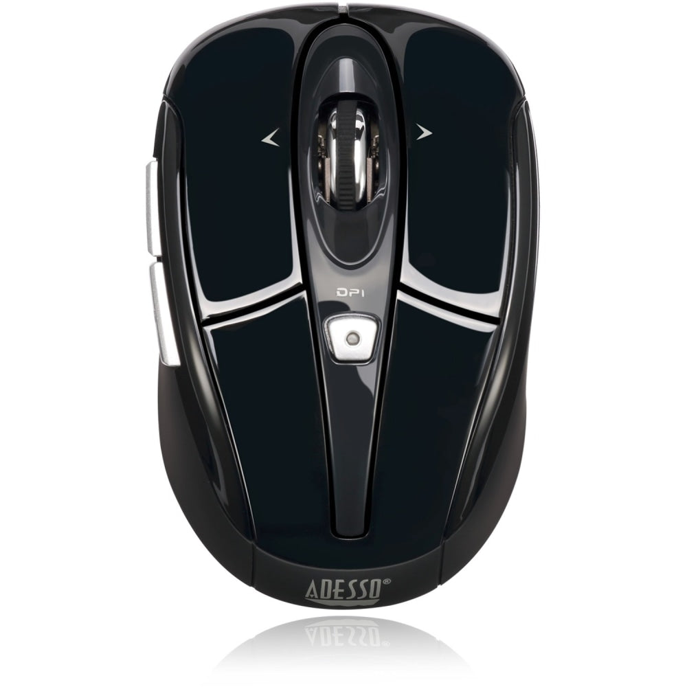 Adesso iMouse S60B Wireless RF Programmable Nano Optical Mouse, Black