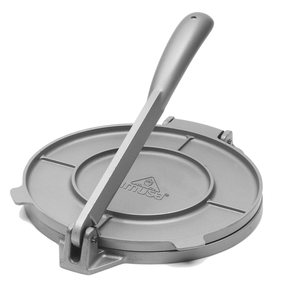 IMUSA Cast Aluminum Tortilla Press, 8in, Gray