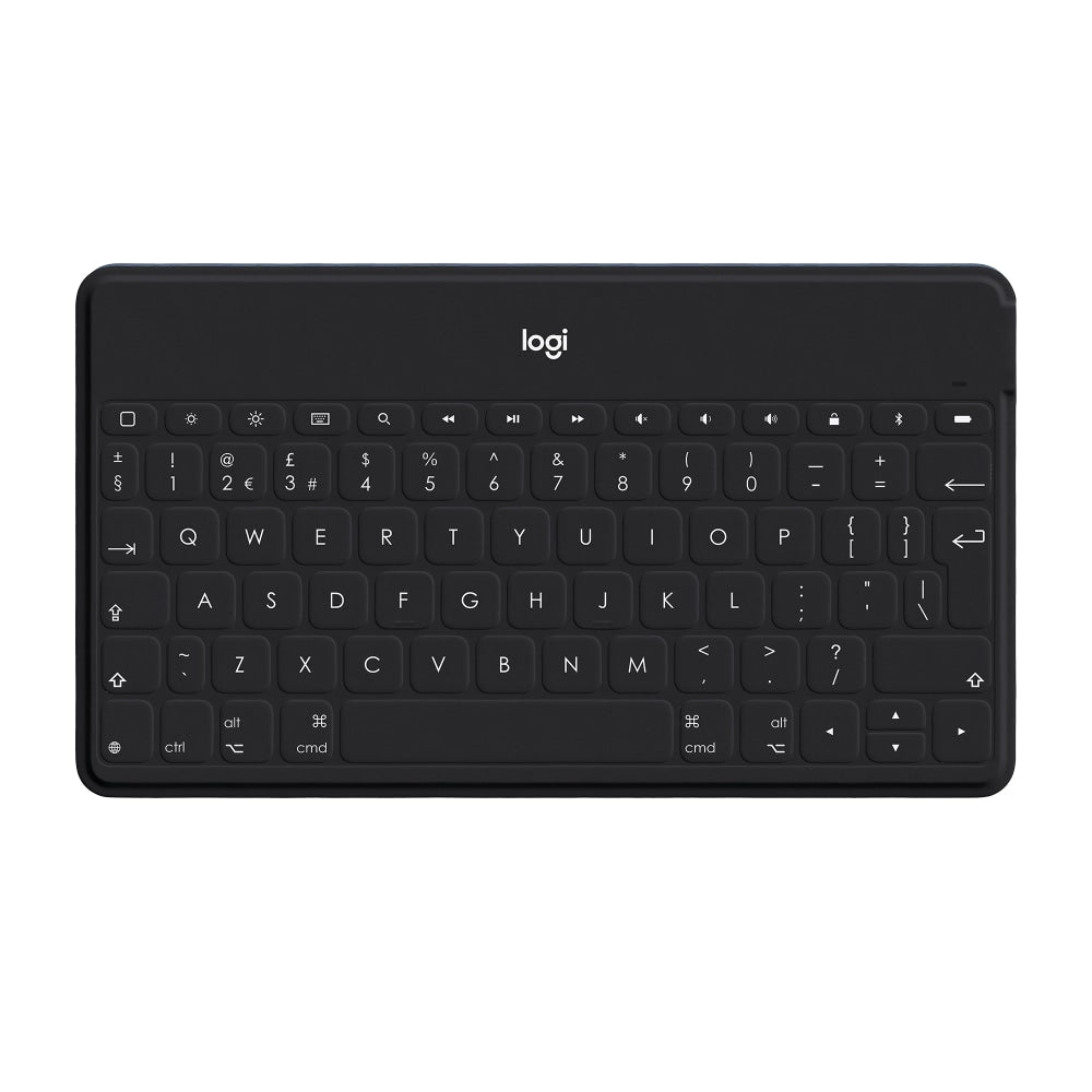 Logitech Keys-To-Go Wireless Keyboard, Compact, Black, 920-006701