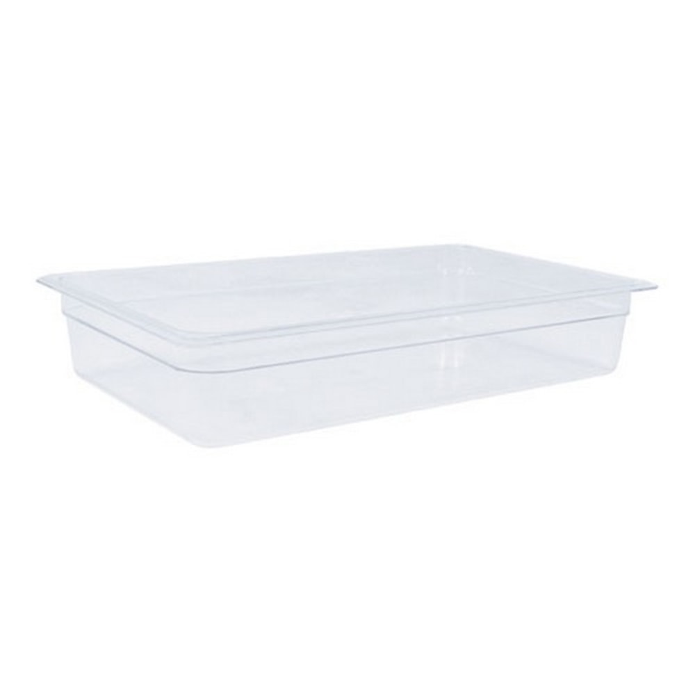 Cambro Full Size Camwear Food Pan, 4in x 21in x 12in, Clear
