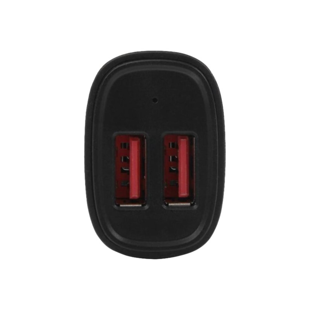 StarTech.com Dual Port USB Car Charger - Black - High Power 24W/4.8A - 2 port USB Car Charger