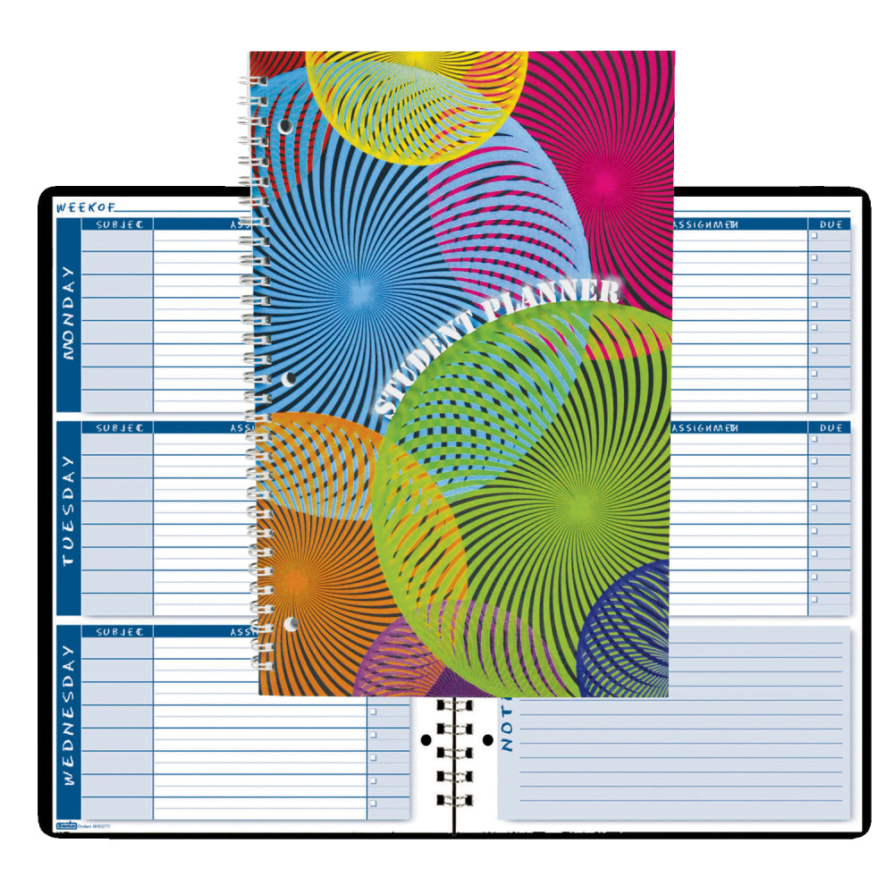 House Of Doolittle Non-Dated Assignment Books, 11in x 7in, 100% Recycled, FSC Certified, Pack Of 3