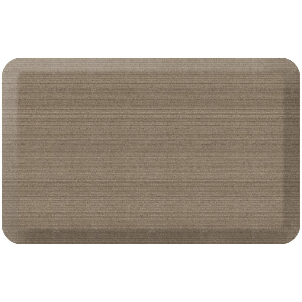 GelPro NewLife Designer Comfort Grasscloth Anti-Fatigue Floor Mat, 20in x 32in, Pecan
