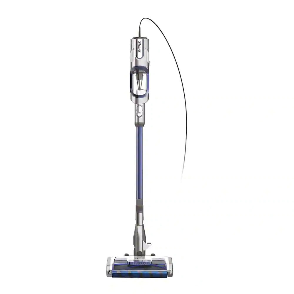 Shark Vertex UltraLight DuoClean Engage Corded Stick Vacuum Cleaner With Self-Cleaning Brush Roll, Silver/Blue