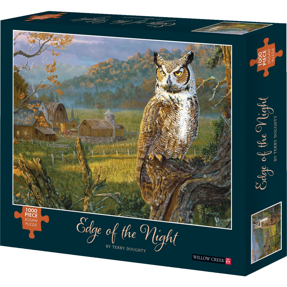 Willow Creek Press 1,000-Piece Puzzle, Edge of the Night