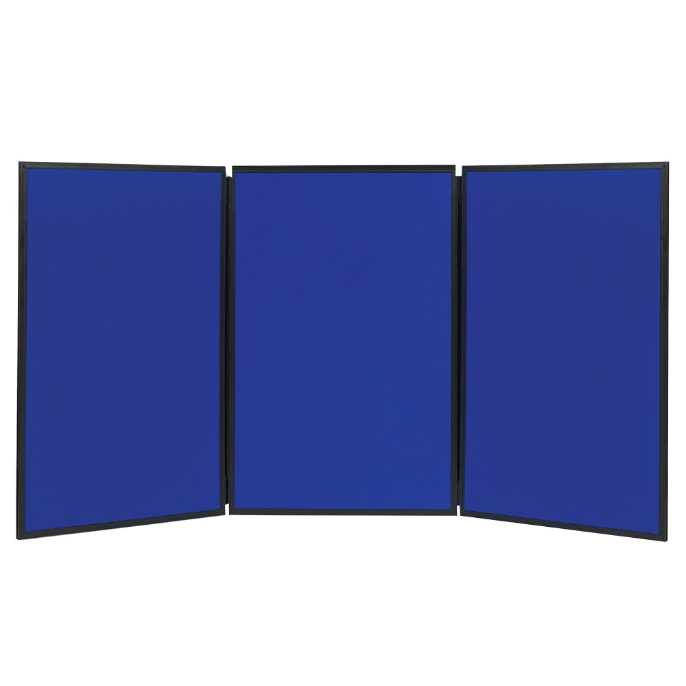 Quartet ShowIt 3-Panel Presentation System For Tabletop/Floor Display