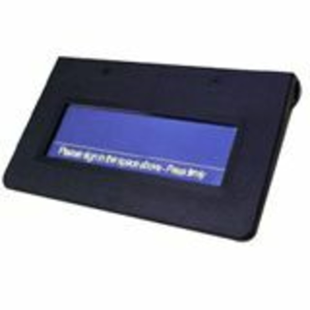 Topaz SigLite T-S460 Electronic Signature Capture Pad - Active Pen - 4.30in x 1.40in Active Area - USB - 410 PPI