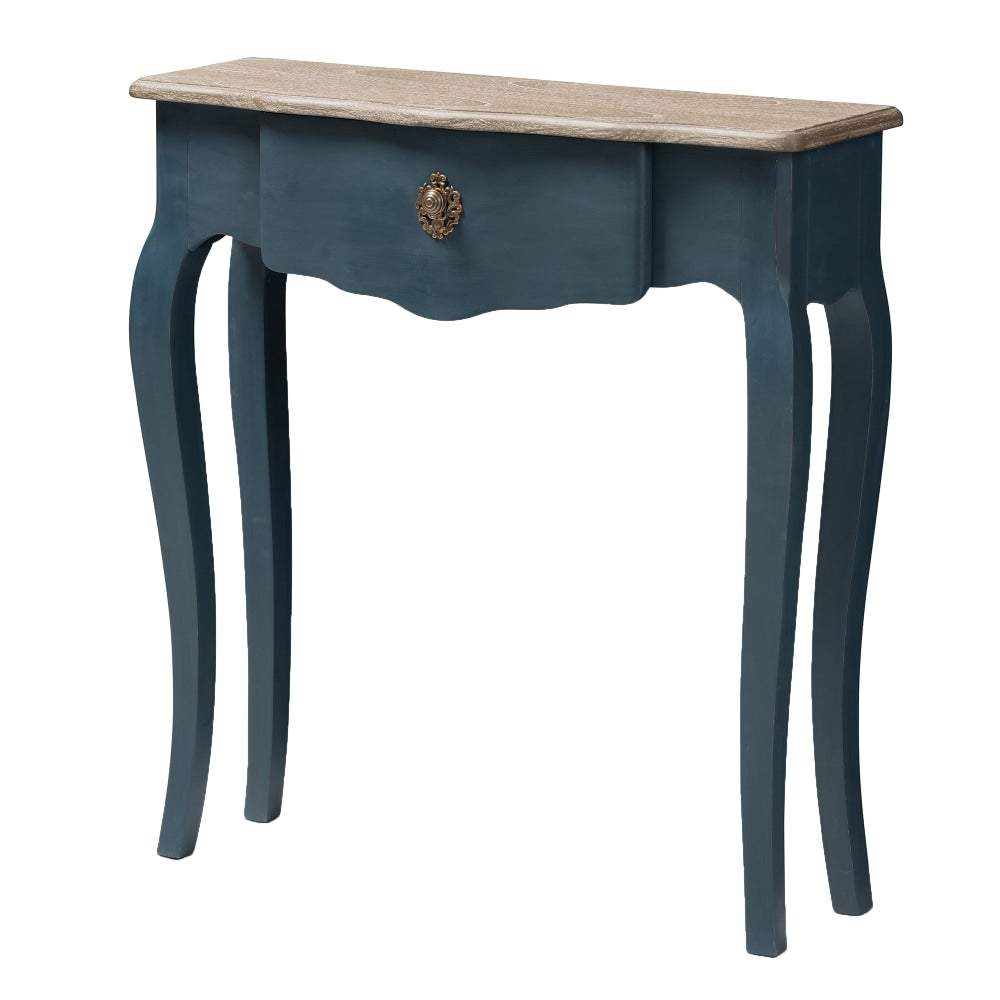Baxton Studio Ina Console Table, Blue
