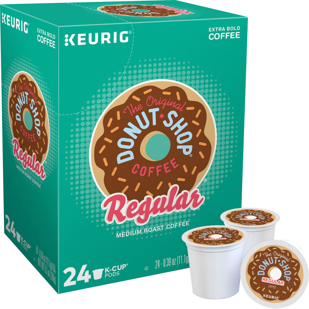 The Original Donut Shop Single-Serve Coffee K-Cup Pods, Classic, Carton Of 24