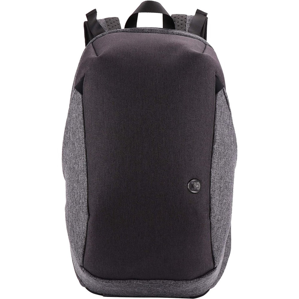 SwissDigital Cosmo 3.0 Massage Business Backpack With 15.6in Laptop Pocket, Gray