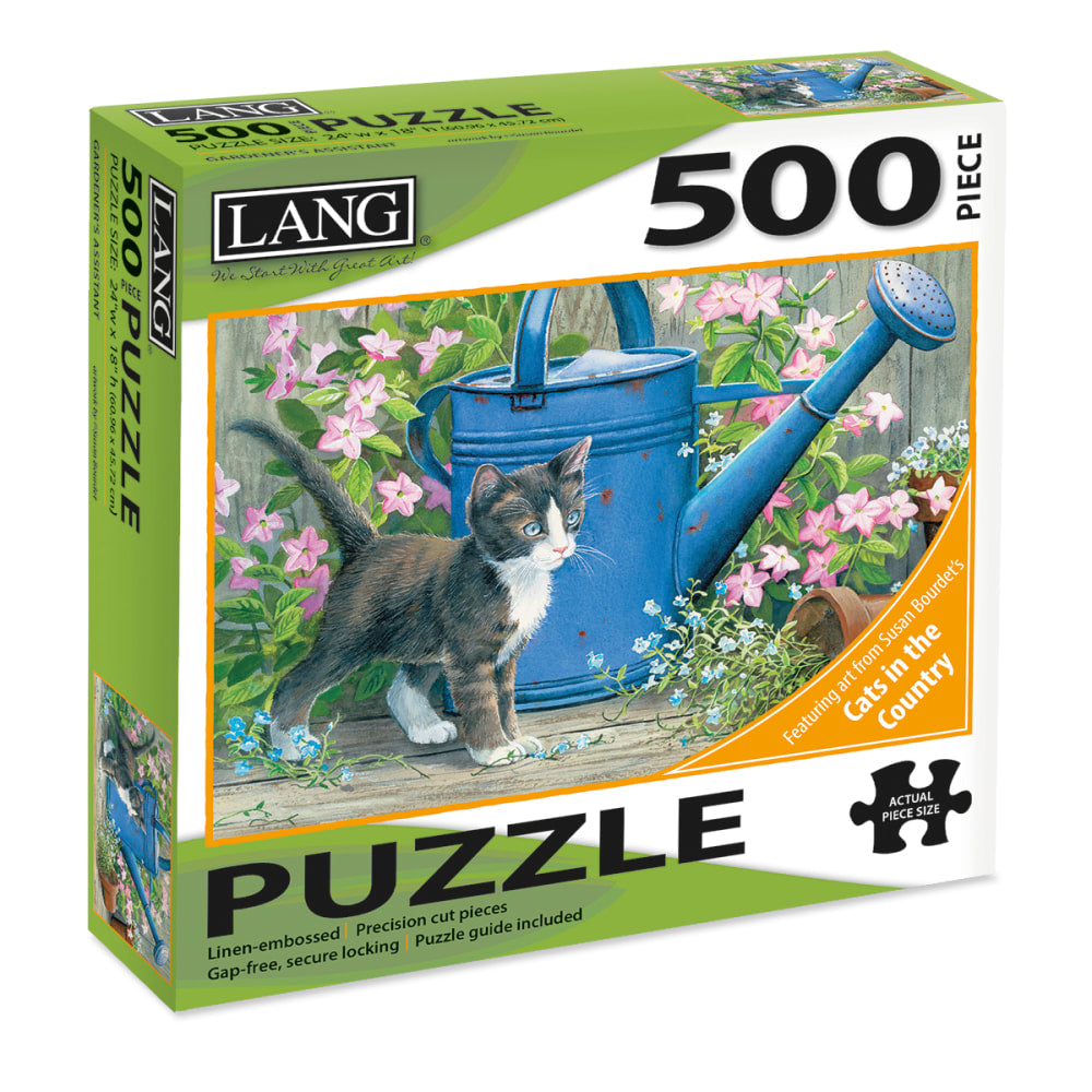 Lang 500-Piece Jigsaw Puzzle, Gardners Assist