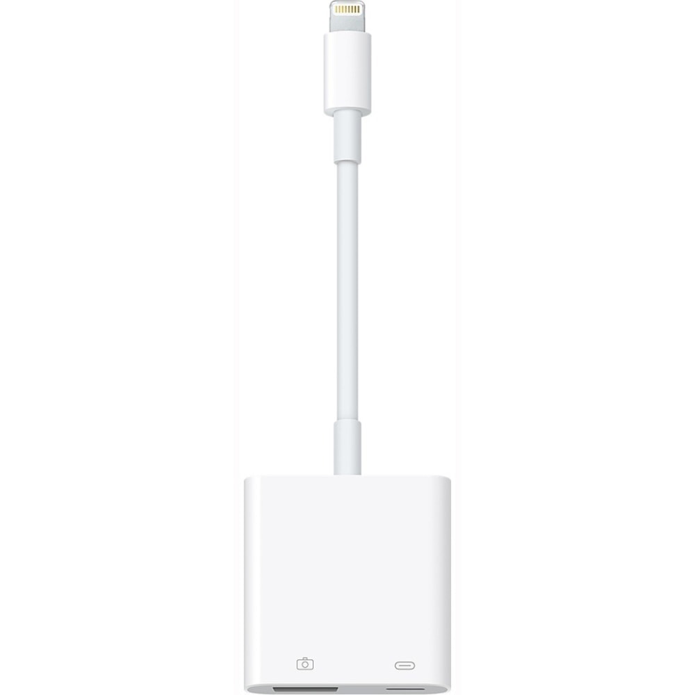 Apple Lightning to USB 3 Camera Adapter - Lightning adapter - Lightning male to USB, 24 pin USB-C female