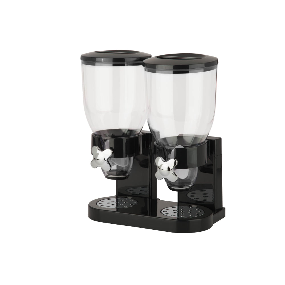 Zevro Indispensable Dispenser, Double, 35 Oz, Black