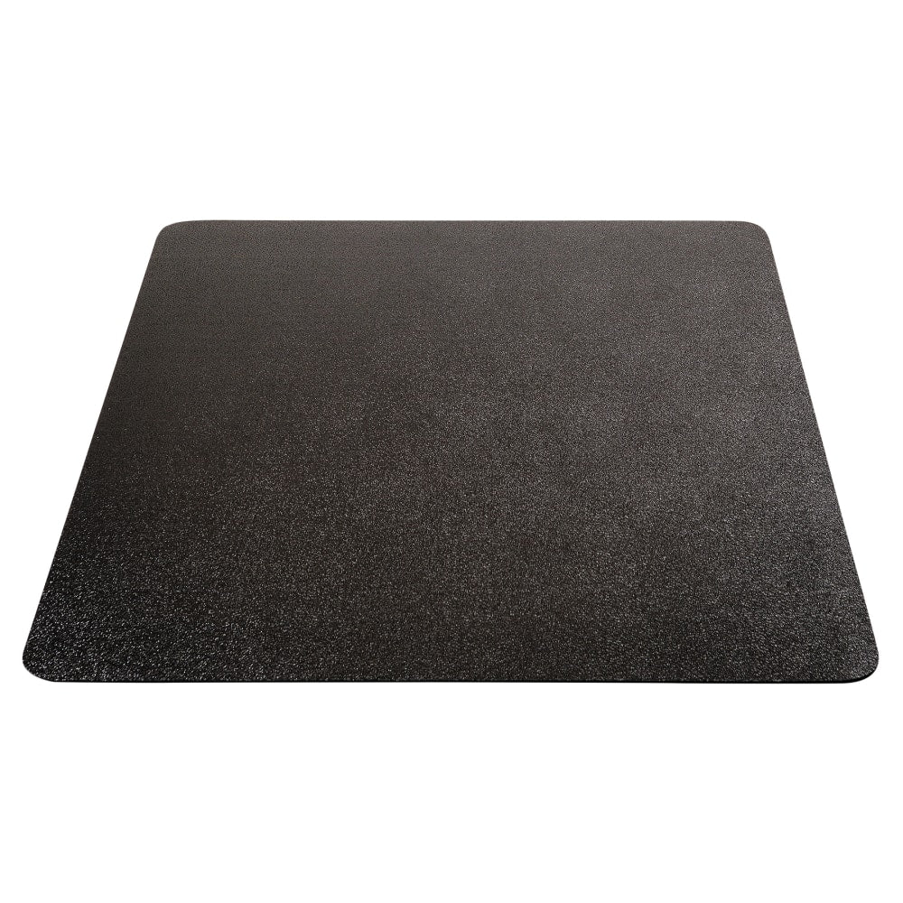 Deflecto EconoMat Hard Floor Chair Mat, 46in x 60in Rectangle, Black