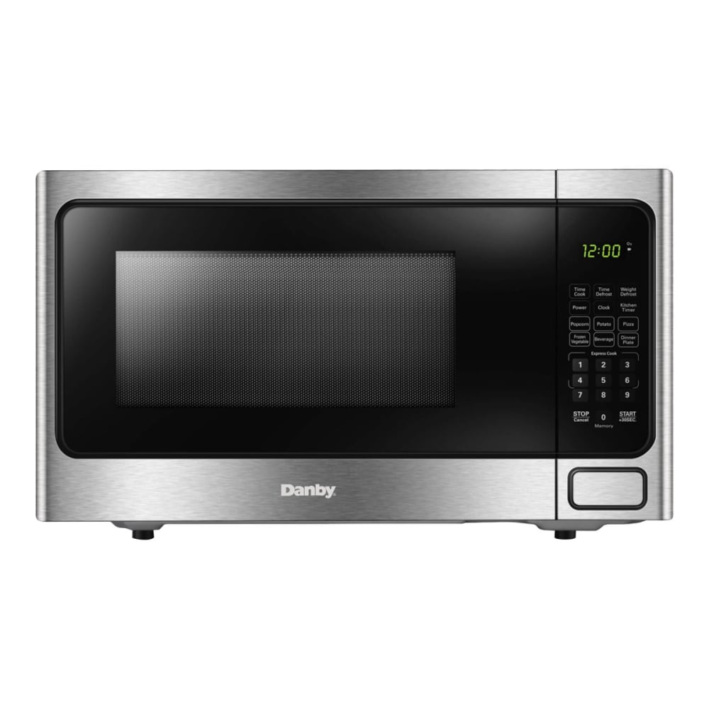 Danby Designer DDMW1125BBS - Microwave oven - 1.1 cu. ft - 1000 W - stainless steel