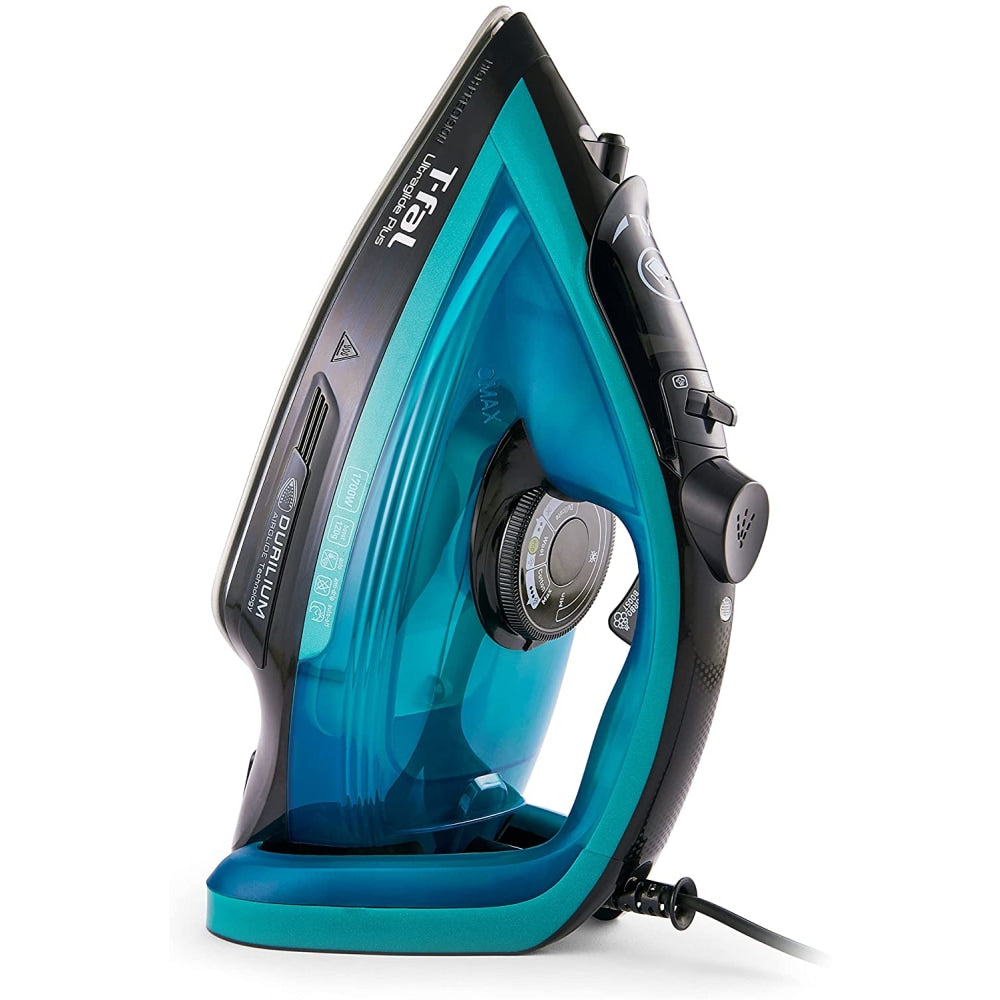 T-Fal Ultraglide Plus Steam & Garment Iron With Durilium Soleplate, Blue