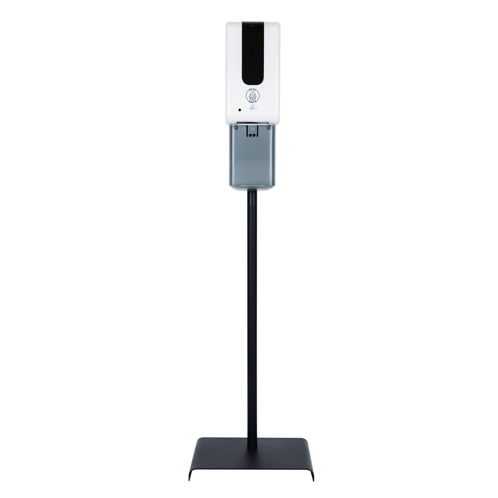 Hotel Emporium Automatic Hand Sanitizer Stand Dispenser, Gray