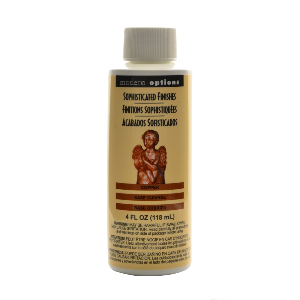 Triangle Coatings Sophisticated Finishes Metallic Surfacers, 4 Oz, Copper, Pack Of 2