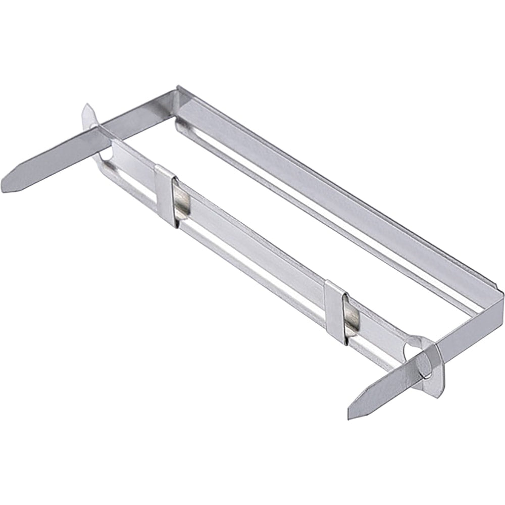 Business Source Prong Fastener - 5.5in Length x 3in Width - 1in Size Capacity - for Document, Paper - Durable, Smooth, Easy to Use - 50 / Box - Silver - Steel