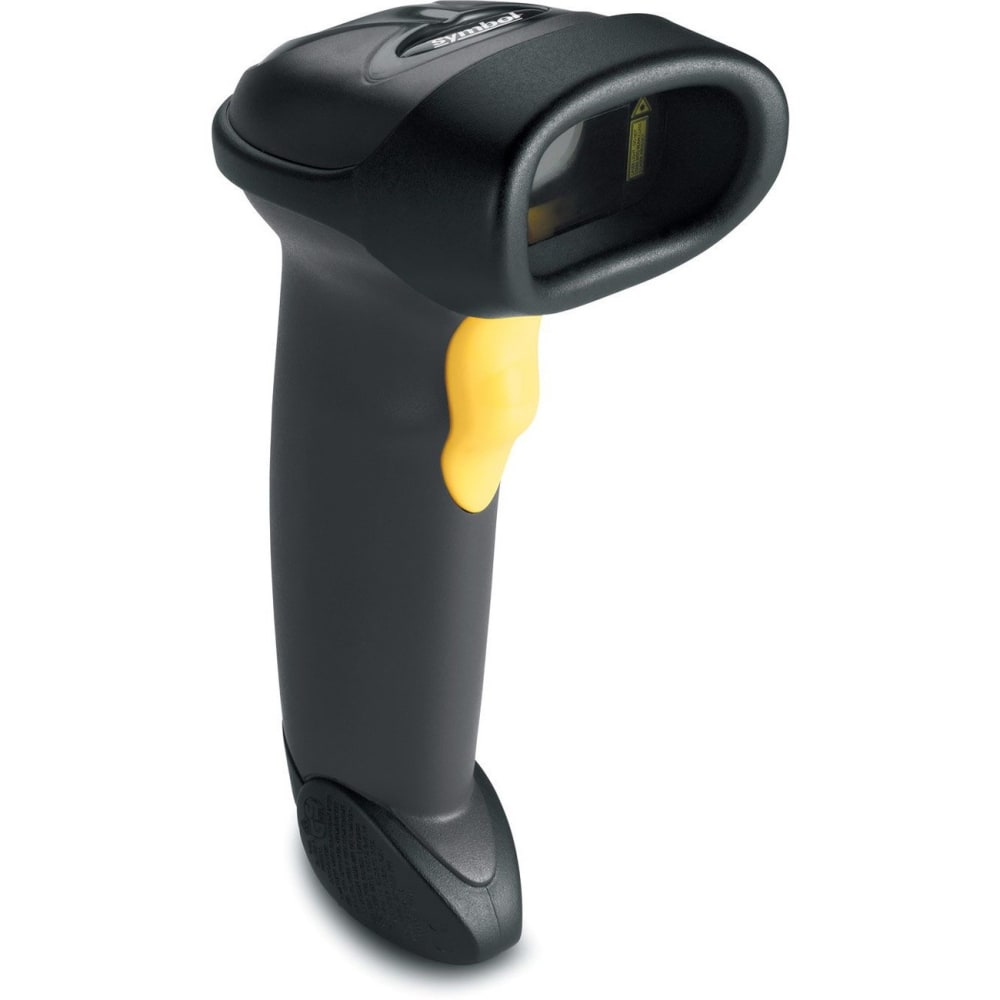 Zebra Symbol LS2208 Bar Code Reader - Cable Connectivity - 100 scan/s - Laser - Linear - Bi-directional - Multi-interface - Black